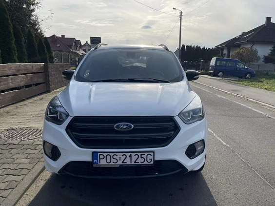 Ford Kuga cena 69799 przebieg: 118300, rok produkcji 2019 z Mszczonów małe 106